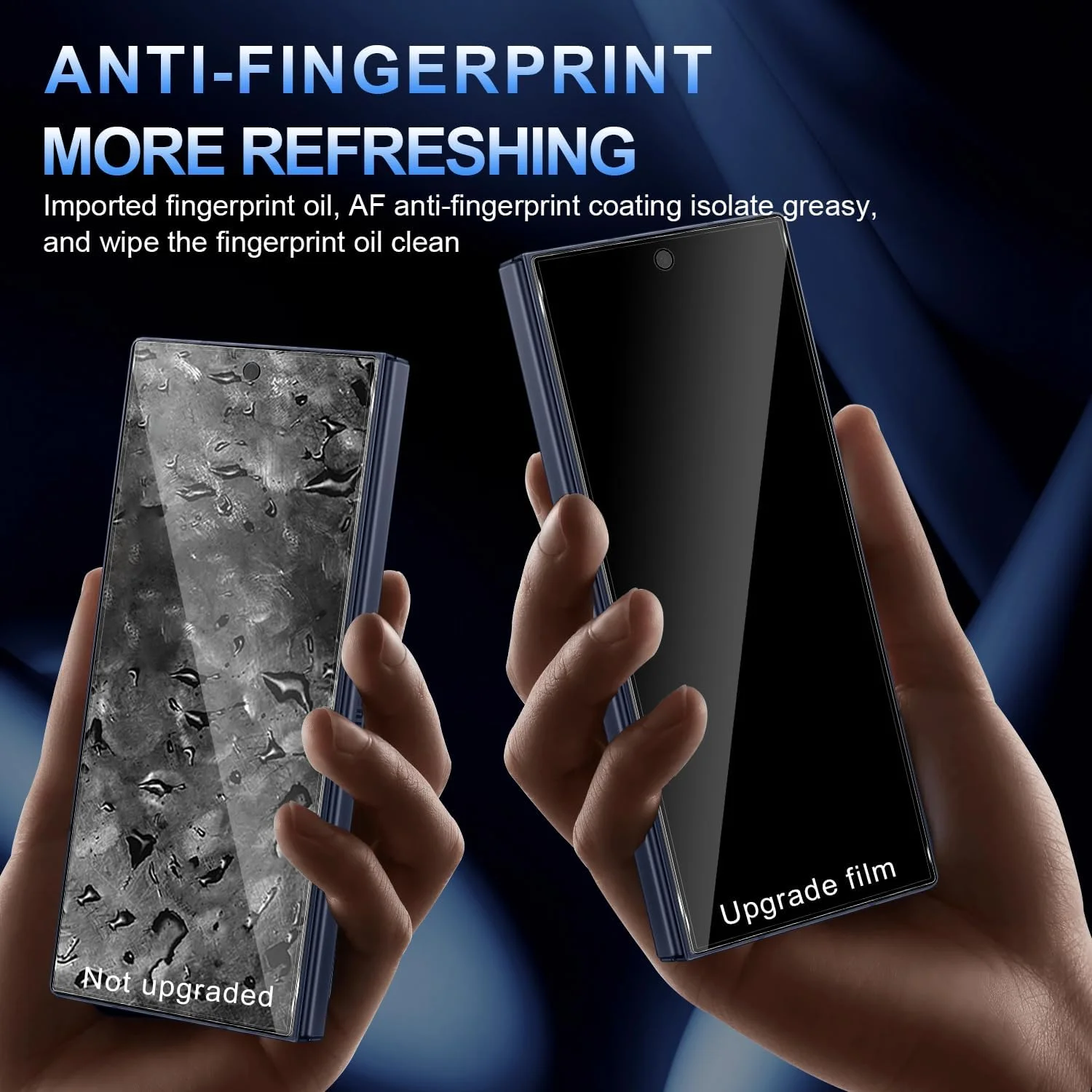 محافظ صفحه نمایش حریم خصوصی شیشه ای و فیلم محافظ دوربین Holilo 2 + 2 تکه برای سامسونگ گلکسی زد فولد 6، محافظ صفحه نمایش ضد جاسوسی محافظ صفحه نمایش محافظ حریم خصوصی محافظ صفحه نمایش حریم خصوصی شیشه ای و فیلم محافظ دوربین Holilo 2 + 2 تکه برای سامسونگ گلکسی زد فولد 6، محافظ صفحه نمایش ضد جاسوسی محافظ صفحه نمایش محافظ حریم خصوصی