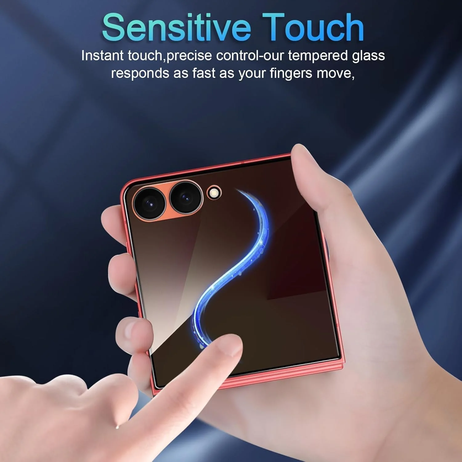 محافظ صفحه نمایش حریم خصوصی برای گوشی سامسونگ Z Flip 7 محافظ صفحه نمایش حریم خصوصی برای گوشی سامسونگ Z Flip 7