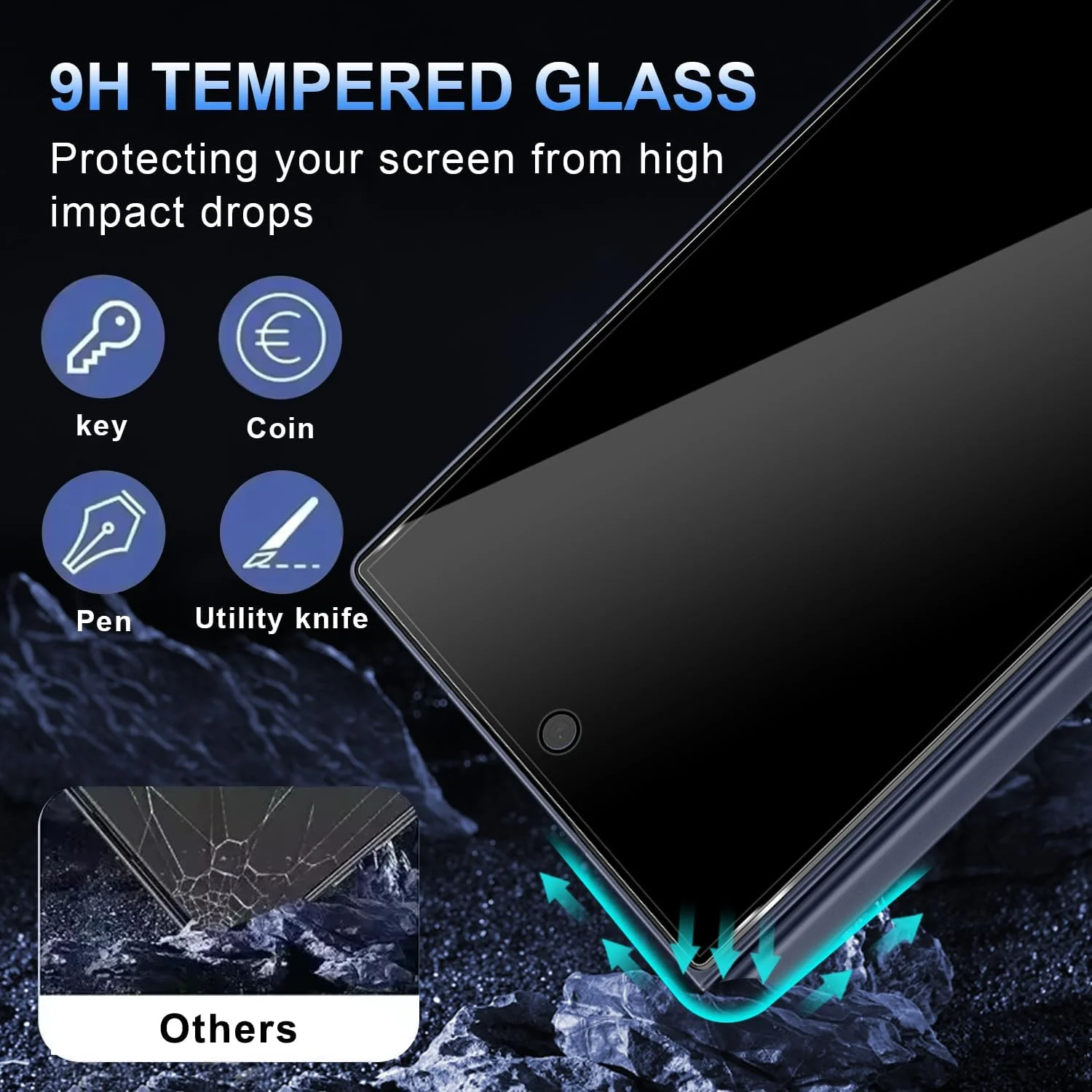 محافظ صفحه نمایش حریم خصوصی شیشه ای و فیلم محافظ دوربین Holilo 2 + 2 تکه برای سامسونگ گلکسی زد فولد 6، محافظ صفحه نمایش ضد جاسوسی محافظ صفحه نمایش محافظ حریم خصوصی محافظ صفحه نمایش حریم خصوصی شیشه ای و فیلم محافظ دوربین Holilo 2 + 2 تکه برای سامسونگ گلکسی زد فولد 6، محافظ صفحه نمایش ضد جاسوسی محافظ صفحه نمایش محافظ حریم خصوصی