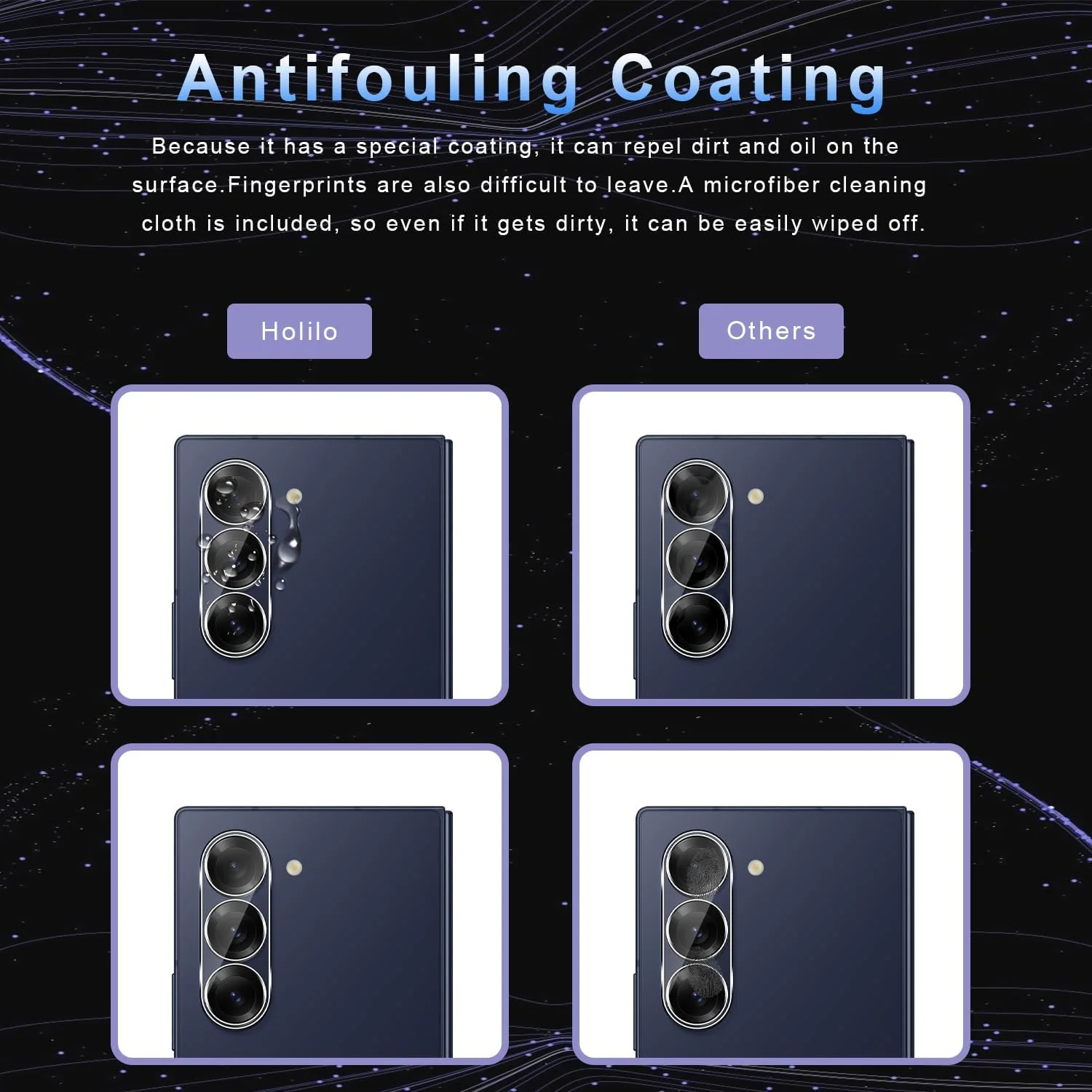 محافظ صفحه نمایش حریم خصوصی شیشه ای و فیلم محافظ دوربین Holilo 2 + 2 تکه برای سامسونگ گلکسی زد فولد 6، محافظ صفحه نمایش ضد جاسوسی محافظ صفحه نمایش محافظ حریم خصوصی محافظ صفحه نمایش حریم خصوصی شیشه ای و فیلم محافظ دوربین Holilo 2 + 2 تکه برای سامسونگ گلکسی زد فولد 6، محافظ صفحه نمایش ضد جاسوسی محافظ صفحه نمایش محافظ حریم خصوصی