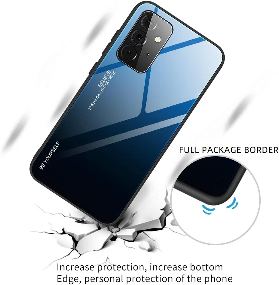 قاب شیشه ای گرادیان DOINK برای HUAWEI Honor X7، کاور گوشی شیشه ای حرارت دیده رنگارنگ - رنگ 7 قاب شیشه ای گرادیان DOINK برای HUAWEI Honor X7، کاور گوشی شیشه ای حرارت دیده رنگارنگ - رنگ 7