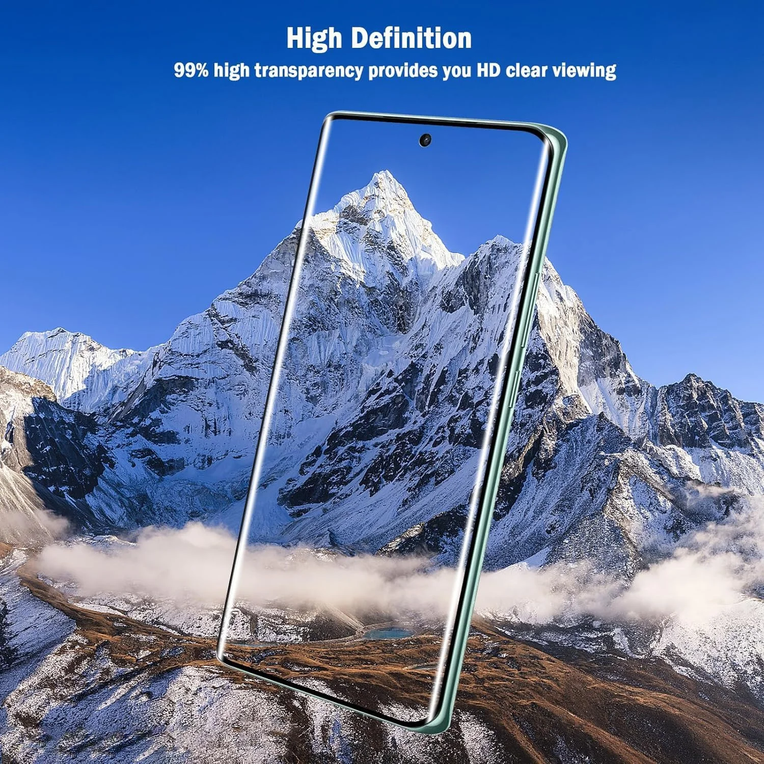 WRTBS [بسته 2 عددی] محافظ صفحه نمایش شیشه ای حرارت دیده برای گوشی آنر مجیک 6 پرو 5G، سختی 9H، وضوح بالا، پوشش کامل، ضد خش، بدون حباب، ضد اثر انگشت