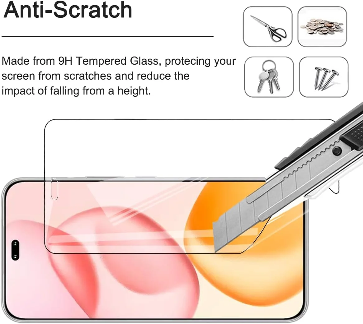 محافظ صفحه نمایش الاستیک CONAPIKA بسته 2 عددی برای HONOR 400 Pro، فیلم هیدروژل TPU نرم و شفاف HD، ضد خش، خود ترمیم شونده و بدون حباب [غیر شیشه حرارت دیده] به همراه ابزار نصب