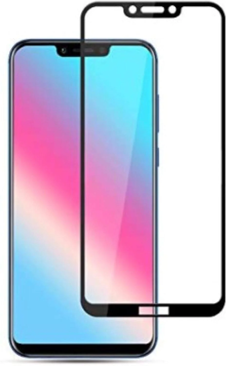 محافظ صفحه نمایش شیشه ای سه بعدی مشکی iTOP Honor Play