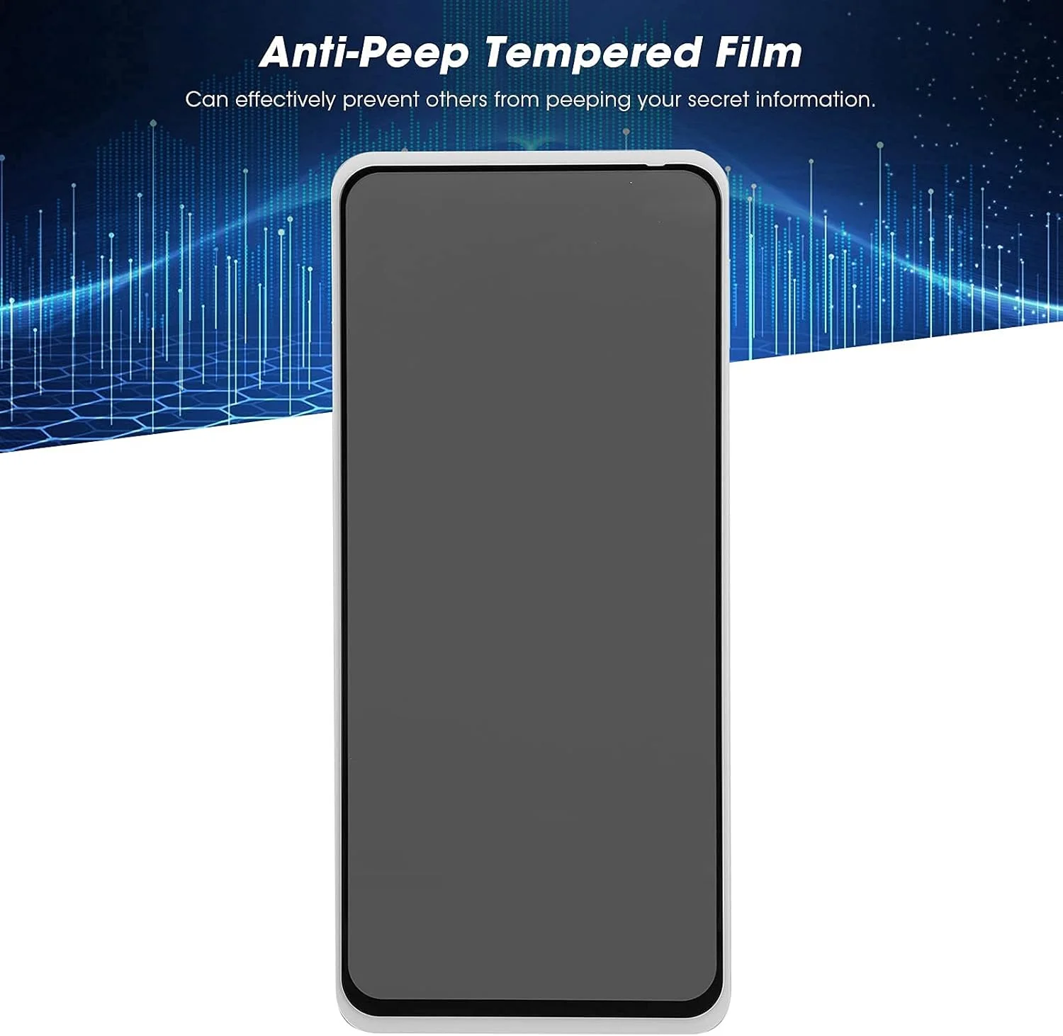 محافظ صفحه نمایش حریم خصوصی Iwinna، جایگزین برای محافظت از تلفن همراه HONOR X10، شیشه حرارت دیده با سختی 9H، ضد خش، محافظ ضد دید محافظ صفحه نمایش حریم خصوصی Iwinna، جایگزین برای محافظت از تلفن همراه HONOR X10، شیشه حرارت دیده با سختی 9H، ضد خش، محافظ ضد دید