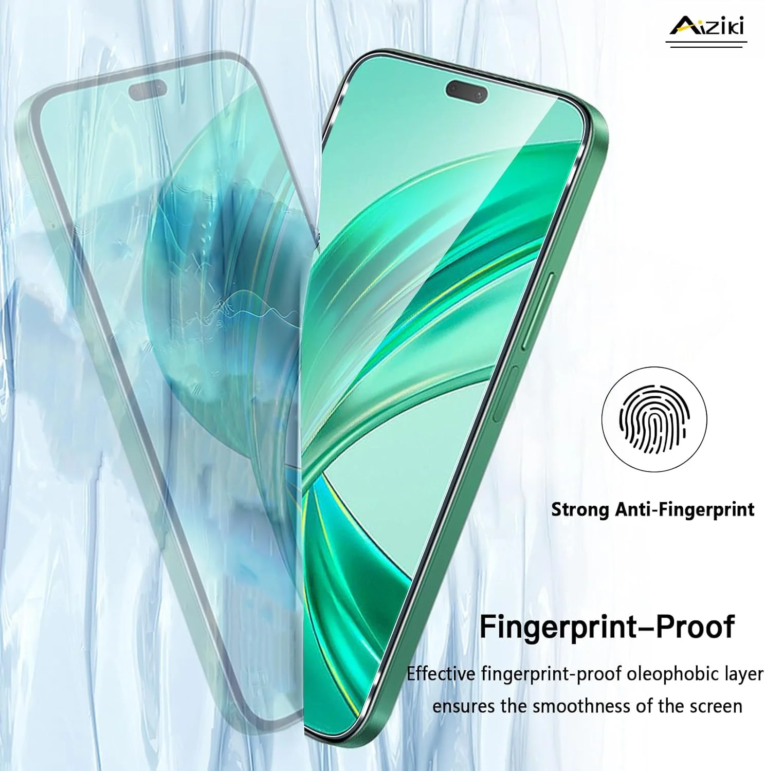 محافظ صفحه نمایش شیشه ای حرارت دیده Aiziki (2 عدد) برای گوشی آنر X8b 4G/آنر 200 لایت، شفافیت HD، ضد خش، ضد اثر انگشت، پوشش کامل صفحه نمایش با سختی 9H برای گوشی آنر X8b 4G/آنر 200 لایت محافظ صفحه نمایش شیشه ای حرارت دیده Aiziki (2 عدد) برای گوشی آنر X8b 4G/آنر 200 لایت، شفافیت HD، ضد خش، ضد اثر انگشت، پوشش کامل صفحه نمایش با سختی 9H برای گوشی آنر X8b 4G/آنر 200 لایت