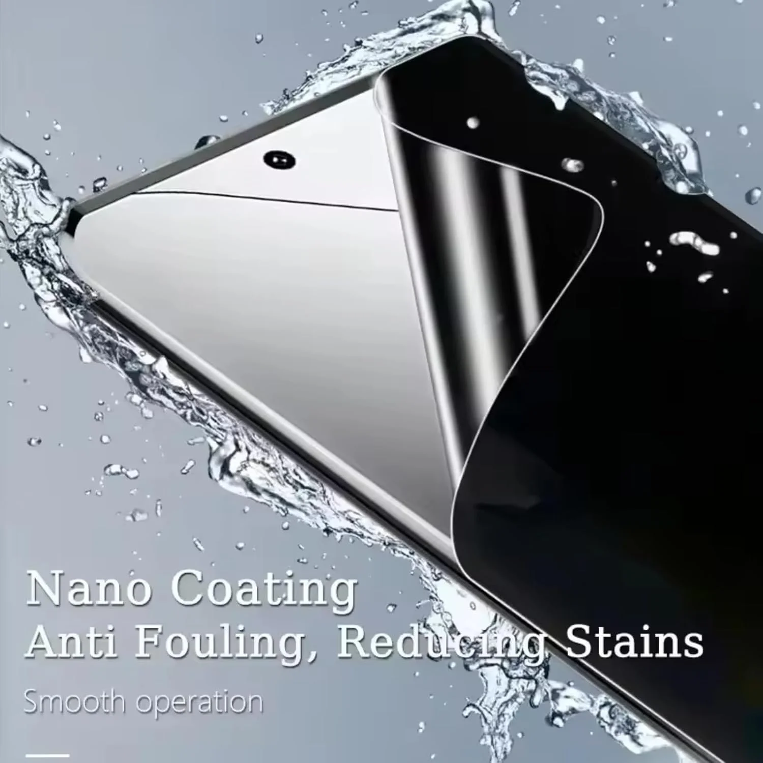 محافظ صفحه نمایش حریم خصوصی گوشی آنر 400 لایت QIXUZENI [بسته 2 عددی]، محافظ صفحه نمایش سخت با پوشش کامل و ضد اثر انگشت