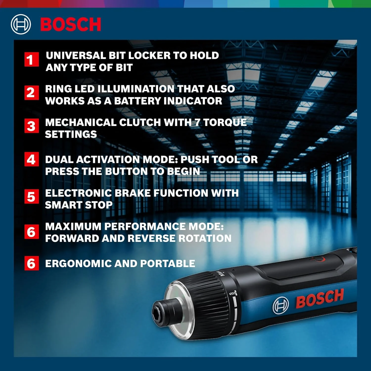 کیت پیچ گوشتی حرفه ای BOSCH GO 3.0 | مجموعه 9 عددی سری پیچ گوشتی | باتری 2.0 آمپر ساعت | سرعت 360 دور در دقیقه | گشتاور 5/2 نیوتن متر | شروع فشاری و توقف هوشمند | نگهدارنده سری ¼ اینچ HEX جهانی کیت پیچ گوشتی حرفه ای BOSCH GO 3.0 | مجموعه 9 عددی سری پیچ گوشتی | باتری 2.0 آمپر ساعت | سرعت 360 دور در دقیقه | گشتاور 5/2 نیوتن متر | شروع فشاری و توقف هوشمند | نگهدارنده سری ¼ اینچ HEX جهانی
