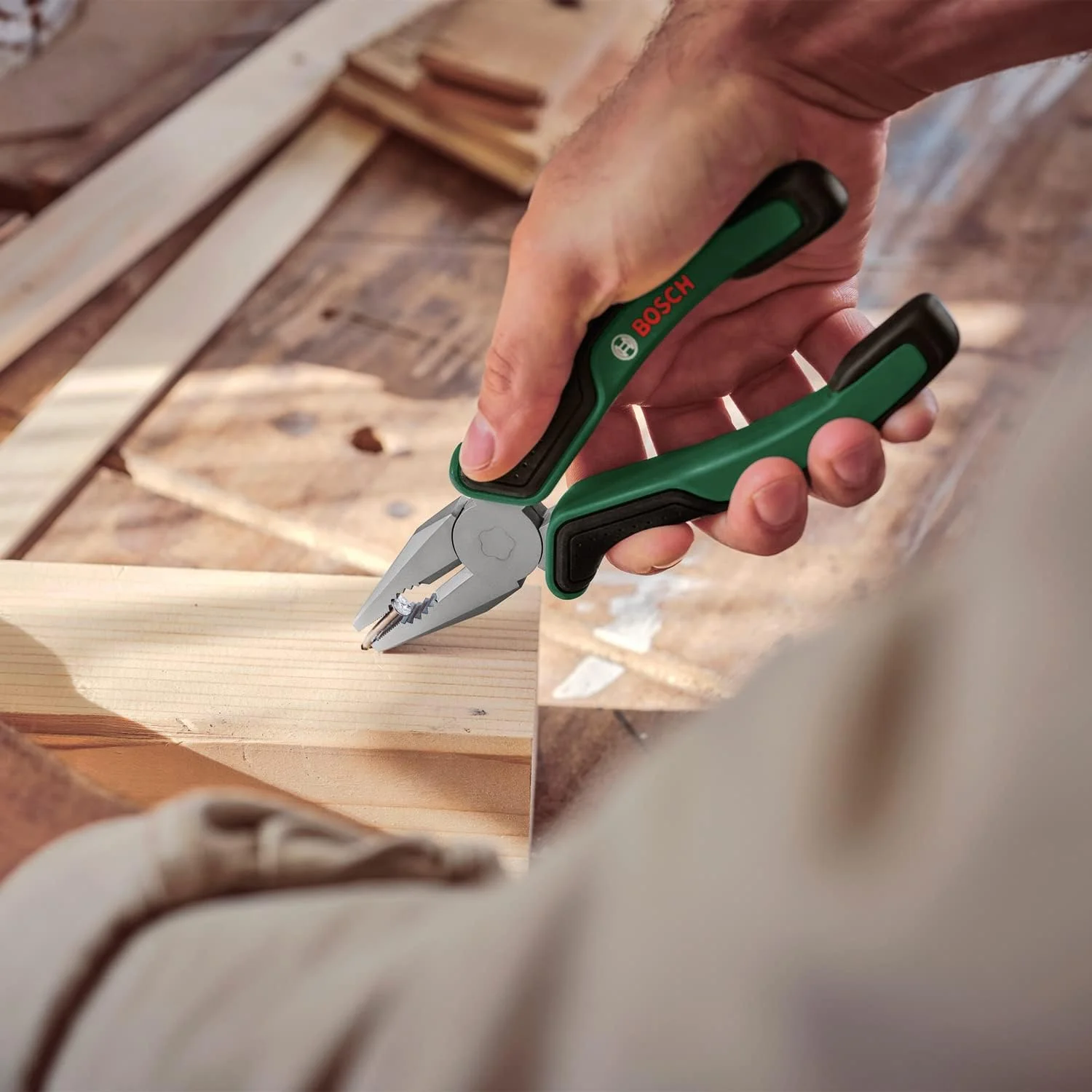 ست انبر بوش 2 عددی (2X، دقیق، انبر ترکیبی و انبر دم باریک بادوام برای انجام چند وظیفه قوی؛ ارگونومیک؛ روکش کروم-نیکل مات) ست انبر بوش 2 عددی (2X، دقیق، انبر ترکیبی و انبر دم باریک بادوام برای انجام چند وظیفه قوی؛ ارگونومیک؛ روکش کروم-نیکل مات)