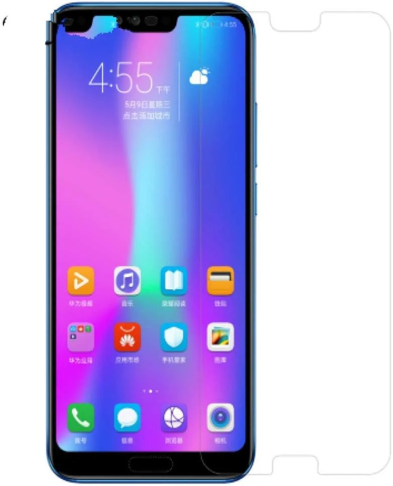محافظ صفحه نمایش شیشه ای FHNLKFS، 2 عدد، شیشه حرارت دیده برای هوآوی Honor 10، فیلم ضد خش شیشه ای برای هوآوی Honor 10، فیلم محافظ گوشی Honor 10