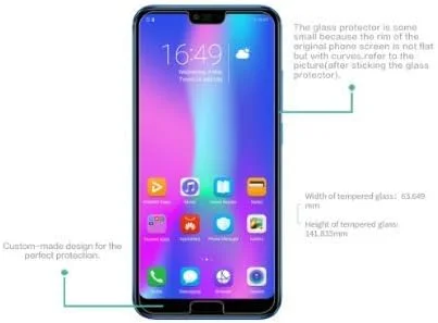 محافظ صفحه نمایش شیشه ای FHNLKFS، 2 عدد، شیشه حرارت دیده برای هوآوی Honor 10، فیلم ضد خش شیشه ای برای هوآوی Honor 10، فیلم محافظ گوشی Honor 10 محافظ صفحه نمایش شیشه ای FHNLKFS، 2 عدد، شیشه حرارت دیده برای هوآوی Honor 10، فیلم ضد خش شیشه ای برای هوآوی Honor 10، فیلم محافظ گوشی Honor 10