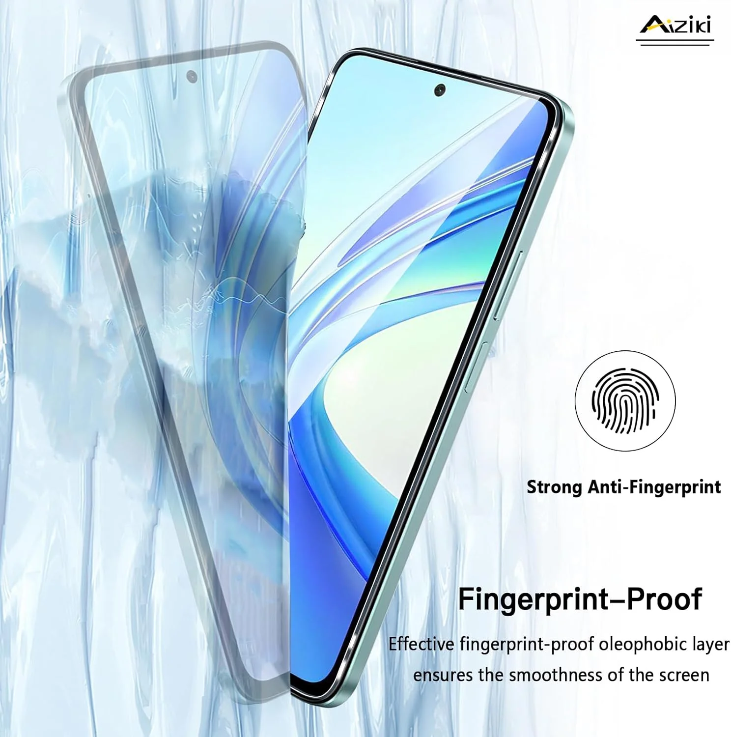 Aiziki [2 عدد شیشه حرارت دیده برای آنر X7b 5G، شفاف HD، ضد خش، ضد اثر انگشت، محافظ صفحه نمایش پوشش کامل با سختی 9H برای آنر X7b 5G Aiziki [2 عدد شیشه حرارت دیده برای آنر X7b 5G، شفاف HD، ضد خش، ضد اثر انگشت، محافظ صفحه نمایش پوشش کامل با سختی 9H برای آنر X7b 5G