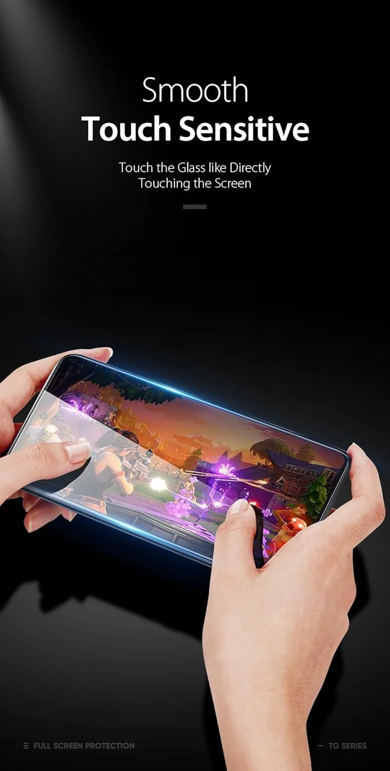 محافظ صفحه نمایش OIATROE [بسته 2 عددی] برای Honor X9c/X60 Pro، محافظ صفحه نمایش شیشه ای حرارت دیده ممتاز فوق العاده باریک HD 2.5D Pro-Fit - مشکی