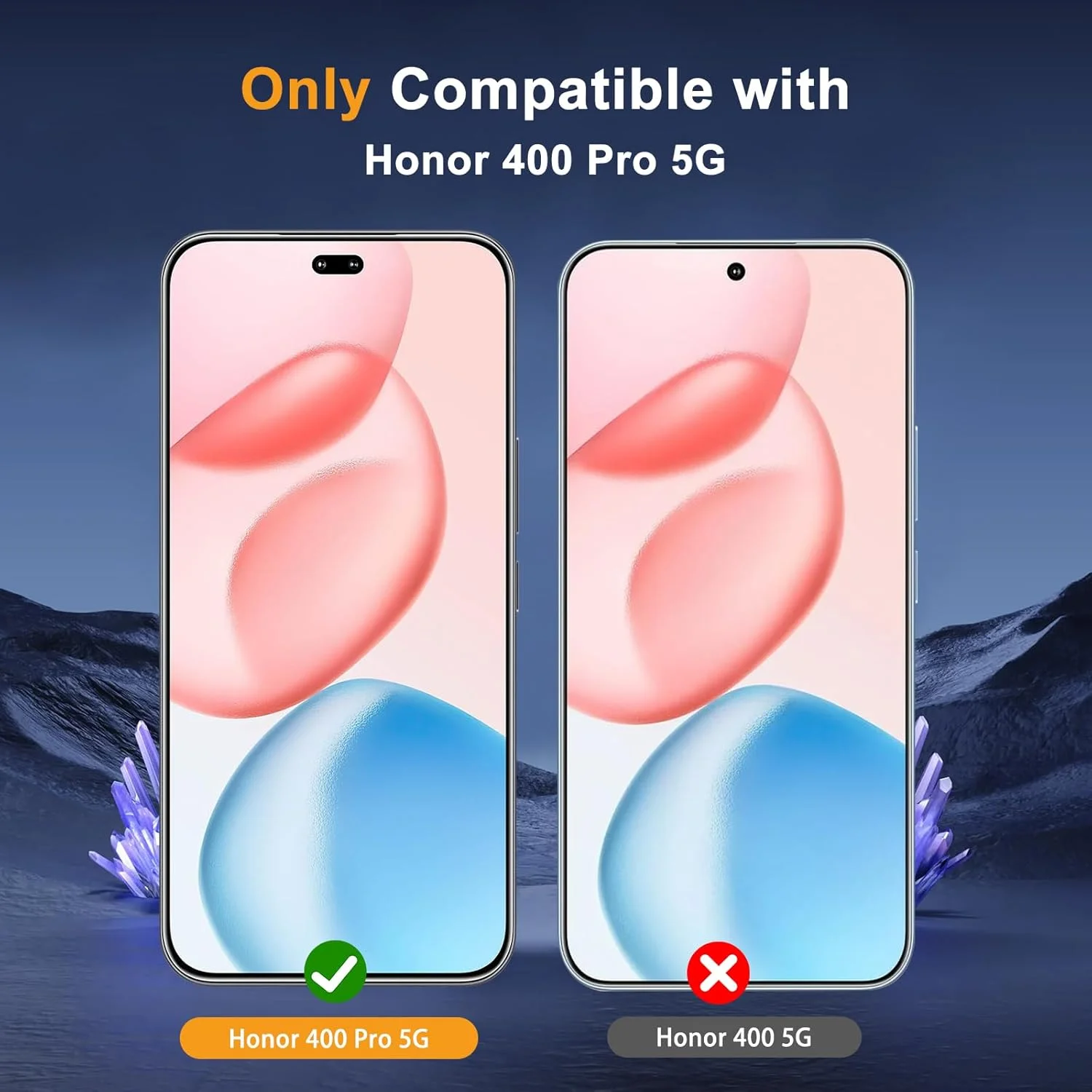 محافظ صفحه نمایش حریم خصوصی HeeYeal، به همراه محافظ لنز دوربین برای Honor 400 Pro 5G [بسته 2 + 2 عددی]، [ضد خش] [9H] فیلم شیشه ای حرارت دیده ضد جاسوسی برای Redmi Note 13 Pro+ 5G
