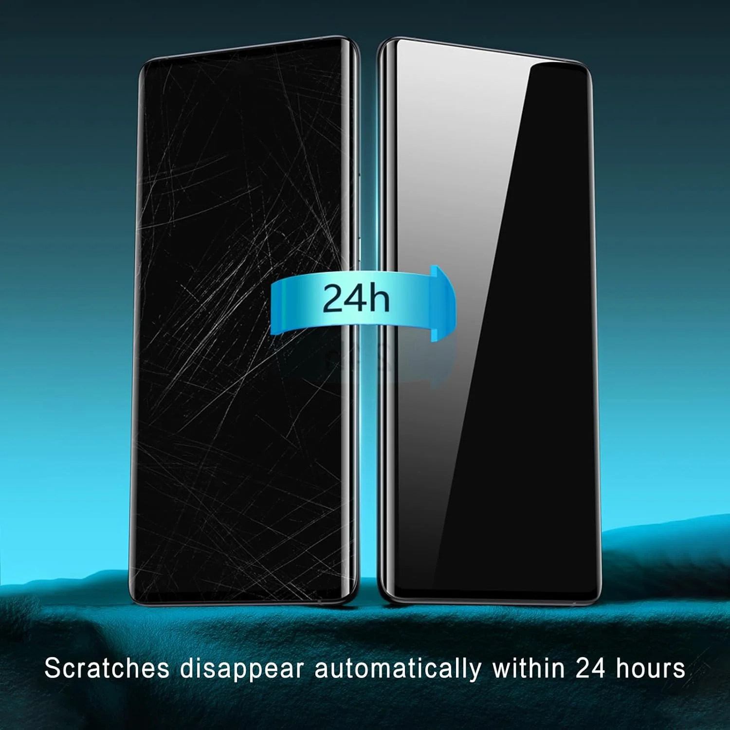محافظ صفحه نمایش حریم خصوصی نرم MuHadJiya برای Honor X9c [بسته 4 عددی شامل 3 محافظ صفحه و 1 قاب گوشی TPU شفاف]، فیلم TPU انعطاف پذیر ضد جاسوسی جایگزین با قاب کریستالی (برای Honor X9c 5G)