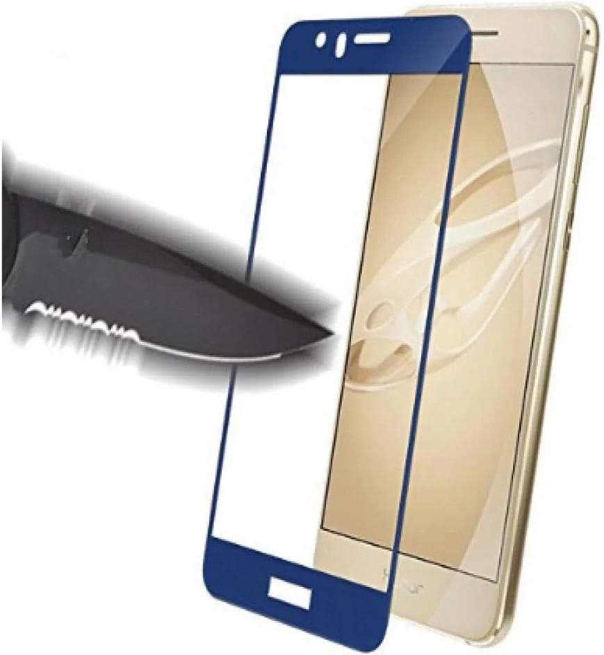 محافظ صفحه نمایش منحنی فول کاور FHNLKFS، 3 عددی، شیشه حرارت دیده برای Huawei Honor 8، شیشه برای Huawei Honor 8، فیلم محافظ گوشی Honor 8 سایز 5.2 اینچ