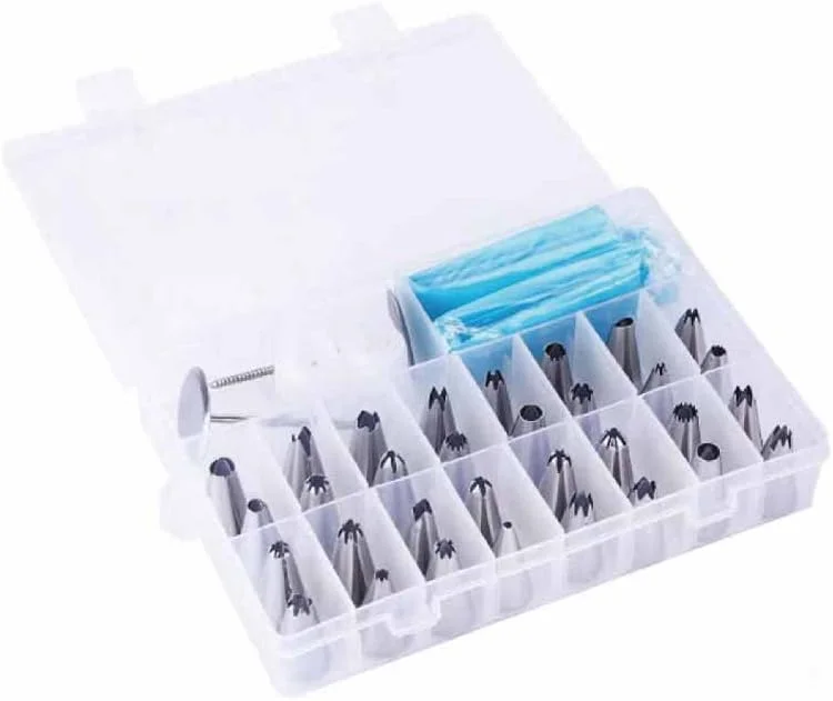 کیت لوازم تزئین کیک آنتایجی هوا 32 تکه، مجموعه کیسه و نوک خامه با 2 کیسه شیرینی پزی سیلیکونی قابل استفاده مجدد، لوازم پخت و پز کیت پایپینگ خامه کیت لوازم تزئین کیک آنتایجی هوا 32 تکه، مجموعه کیسه و نوک خامه با 2 کیسه شیرینی پزی سیلیکونی قابل استفاده مجدد، لوازم پخت و پز کیت پایپینگ خامه