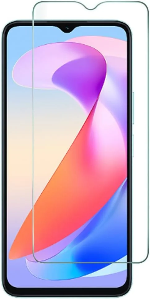 محافظ صفحه نمایش شیشه ای تمپرد KP TECHNOLOGY برای Honor X6a، نصب آسان بدون حباب، فوق العاده شفاف، مقاوم در برابر شکستگی با سختی 9H، پوشش اولئوفوبیک ضد اثر انگشت برای Honor X6a