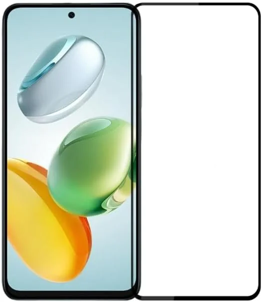 محافظ صفحه نمایش 5D بوراق برای آنر X6c، پوشش کامل، شیشه حرارت دیده 9H با کیفیت Ultra HD، نصب آسان محافظ صفحه نمایش برای آنر X6c