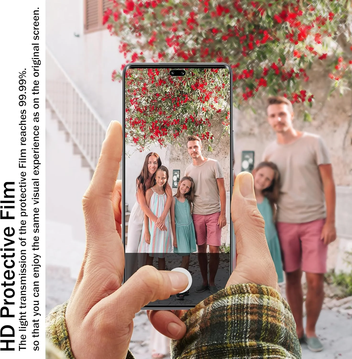 محافظ صفحه نمایش شیشه ای حرارت دیده برای گوشی Honor 200 Pro، بسته 2 عددی [6.78 اینچ] + محافظ لنز دوربین HD شفاف، بسته 2 عددی، سختی 9H، سازگار با باز کردن قفل اثر انگشت، HD شفاف