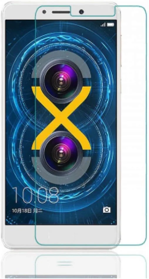 FHNLKFS 2PCS، محافظ صفحه نمایش شیشه ای حرارت دیده برای گوشی هواوی Honor 6X، فیلم شیشه ای برای گوشی هواوی Honor 6X، ضد خش برای Honor 6X