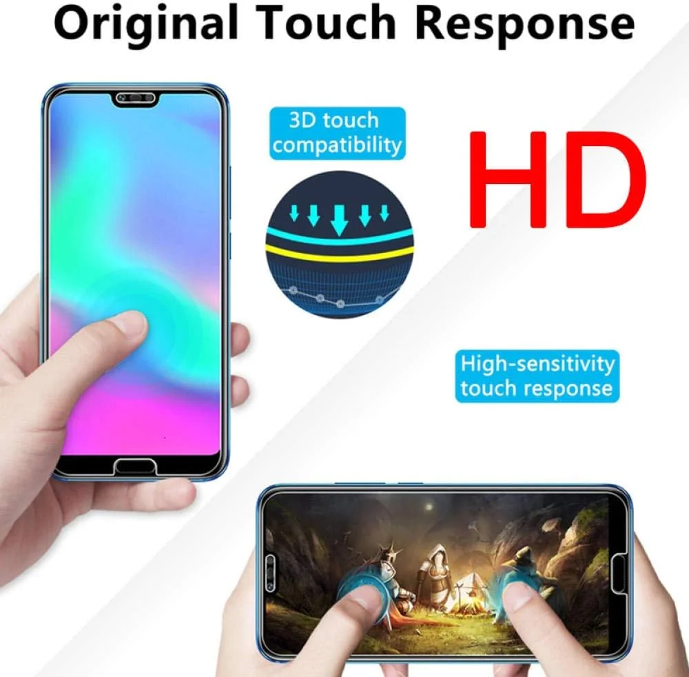 محافظ صفحه نمایش شیشه ای حرارت دیده برای گوشی های Huawei Honor 20 Pro View 10 Lite، محافظ صفحه نمایش سخت برای Huawei Honor 20 Lite 10i 20i - شیشه ای برای Huawei Honor View 10 (سه عدد) محافظ صفحه نمایش شیشه ای حرارت دیده برای گوشی های Huawei Honor 20 Pro View 10 Lite، محافظ صفحه نمایش سخت برای Huawei Honor 20 Lite 10i 20i - شیشه ای برای Huawei Honor View 10 (سه عدد)