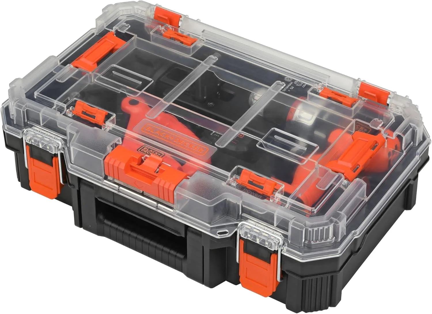 کیت ترکیبی 4 ابزار بی سیم 20 ولت ماتریکس بلک اند دکر به همراه کیف نگهداری (BDCDMT1204KITC1)