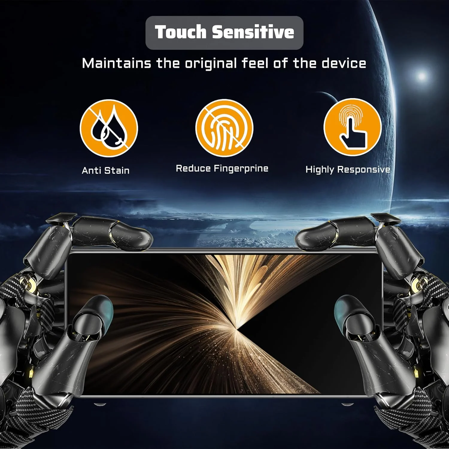 محافظ صفحه نمایش Lemxiee برای گوشی Honor Magic V5 شیشه حرارت دیده [2+1 تکه] محافظت از دوربین + محافظ صفحه نمایش با سختی HD 9H