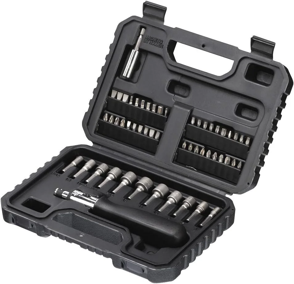 مجموعه ابزار 53 عددی دریل/پیچ گوشتی بلک + دکر مدل A7218