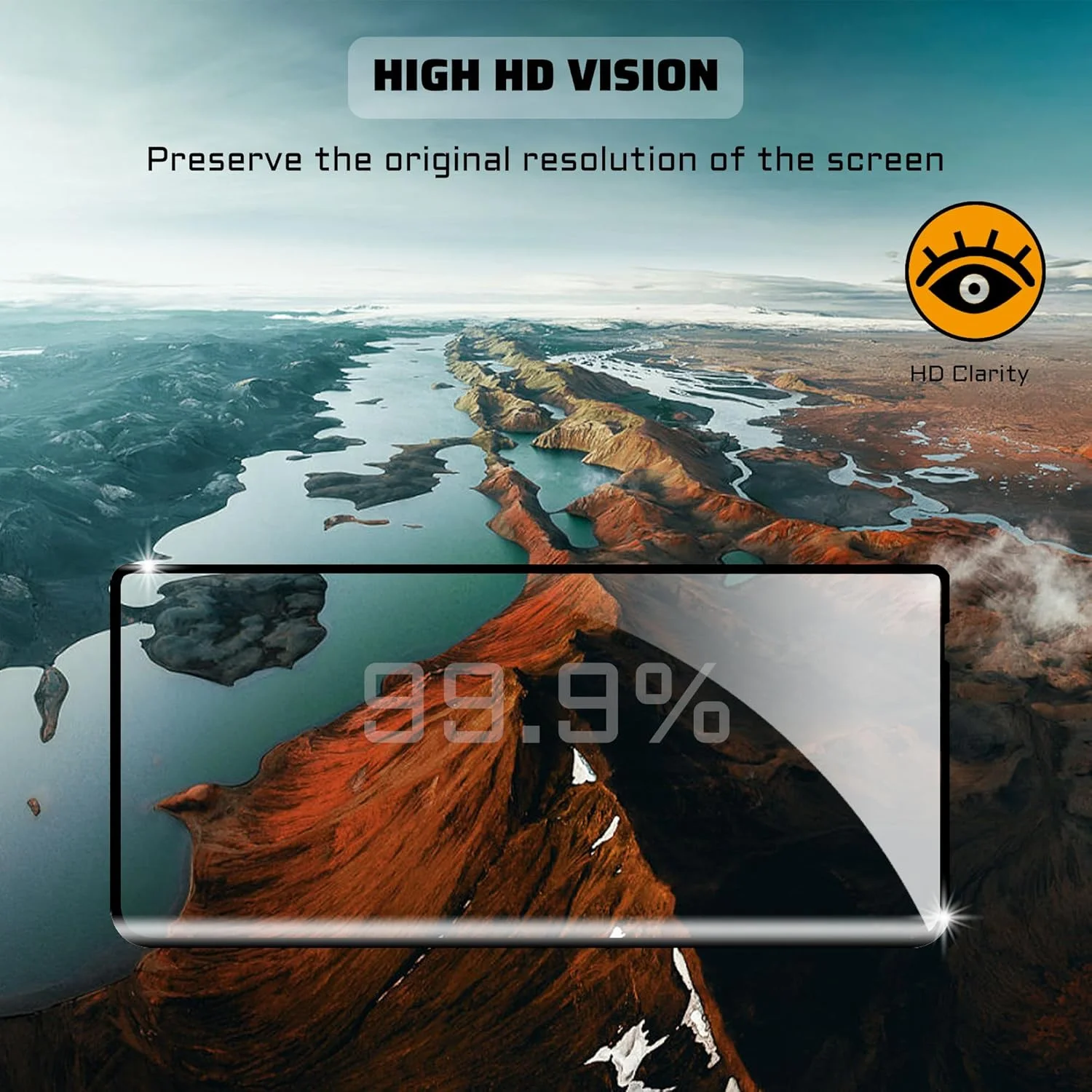 محافظ صفحه نمایش Lemxiee برای گوشی Honor Magic V5 شیشه حرارت دیده [2+1 تکه] محافظت از دوربین + محافظ صفحه نمایش با سختی HD 9H