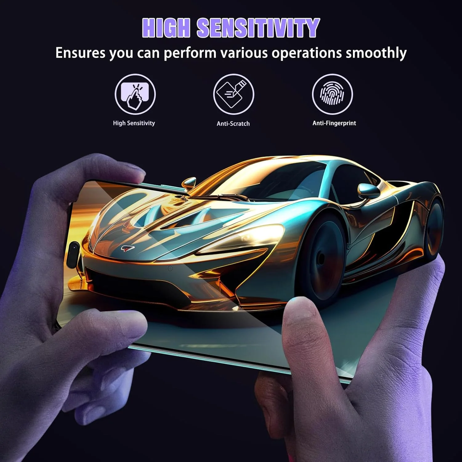 محافظ صفحه نمایش حریم خصوصی HinZann برای گوشی هوشمند Honor 400 Lite 5G، [بسته 2+2] شیشه حرارت دیده ضد جاسوسی + محافظ دوربین، سختی 9H، محافظ صفحه نمایش حریم خصوصی برای Honor 400 Lite 5G