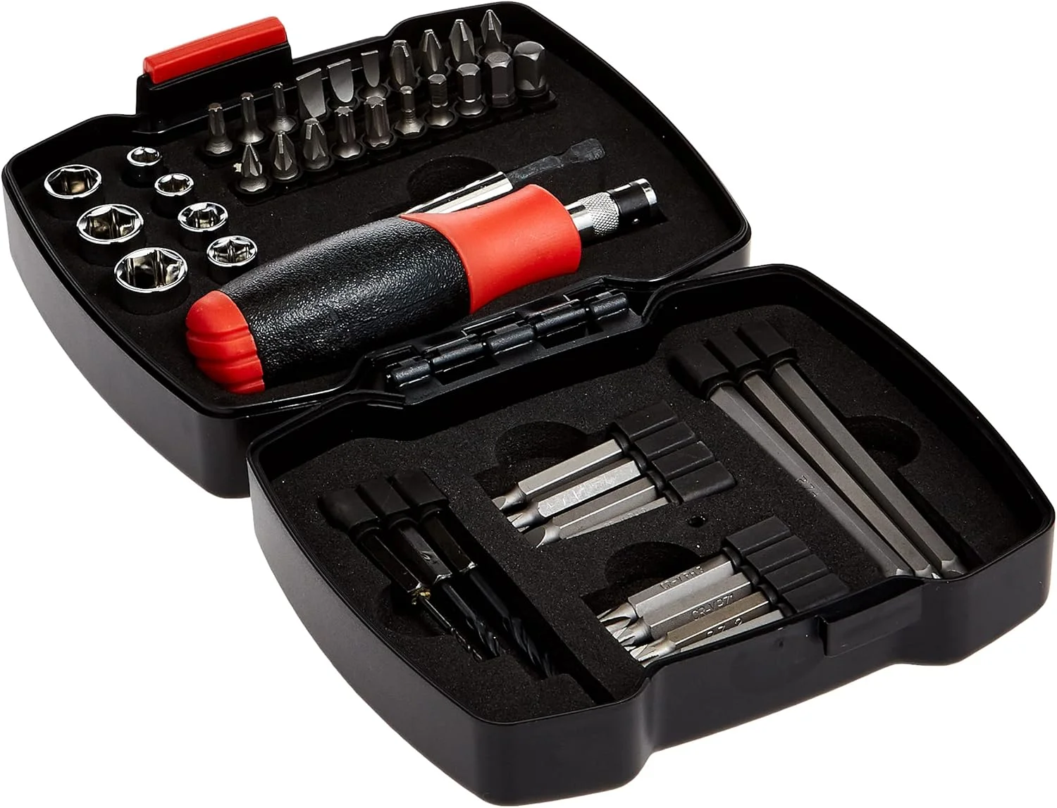 مجموعه پیچ گوشتی جغجغه ای و بکس 43 تکه بلک اند دکر مدل A7175-Xj