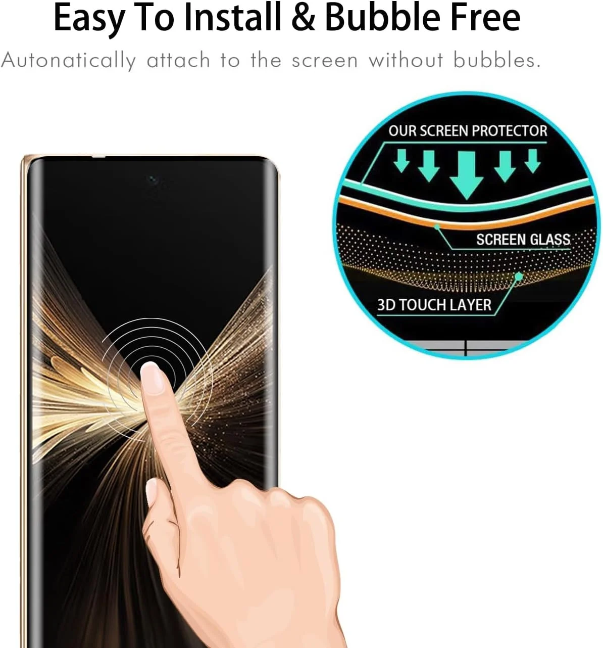 محافظ صفحه نمایش شیشه ای حرارت دیده Afikyutu برای Honor Magic V5، شامل 2 عدد محافظ صفحه نمایش سه بعدی و 2 عدد محافظ لنز دوربین عقب، سختی 9H، بدون حباب، ضد خش، نصب آسان محافظ صفحه نمایش شیشه ای حرارت دیده Afikyutu برای Honor Magic V5، شامل 2 عدد محافظ صفحه نمایش سه بعدی و 2 عدد محافظ لنز دوربین عقب، سختی 9H، بدون حباب، ضد خش، نصب آسان