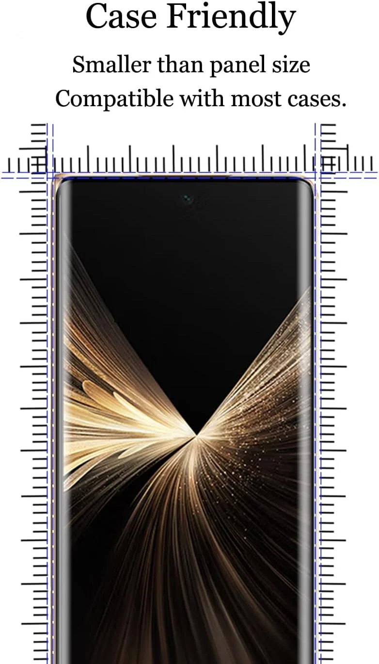 محافظ صفحه نمایش شیشه ای حرارت دیده Afikyutu برای Honor Magic V5، شامل 2 عدد محافظ صفحه نمایش سه بعدی و 2 عدد محافظ لنز دوربین عقب، سختی 9H، بدون حباب، ضد خش، نصب آسان محافظ صفحه نمایش شیشه ای حرارت دیده Afikyutu برای Honor Magic V5، شامل 2 عدد محافظ صفحه نمایش سه بعدی و 2 عدد محافظ لنز دوربین عقب، سختی 9H، بدون حباب، ضد خش، نصب آسان