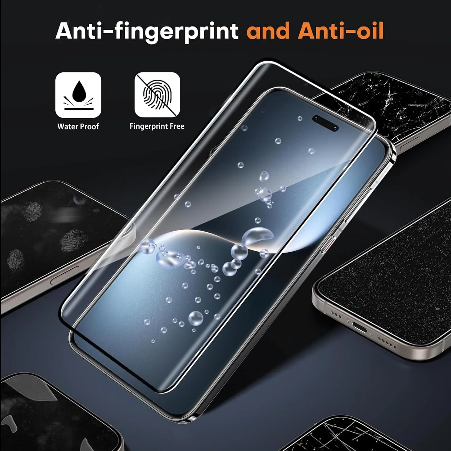 محافظ صفحه نمایش شیشه ای حرارت دیده ZAXGLAR برای گوشی آنر مجیک 7 پرو 5G، 2 عدد محافظ صفحه نمایش و 2 عدد محافظ دوربین، سختی 9H، ضد خش، ضد اثر انگشت محافظ صفحه نمایش شیشه ای حرارت دیده ZAXGLAR برای گوشی آنر مجیک 7 پرو 5G، 2 عدد محافظ صفحه نمایش و 2 عدد محافظ دوربین، سختی 9H، ضد خش، ضد اثر انگشت