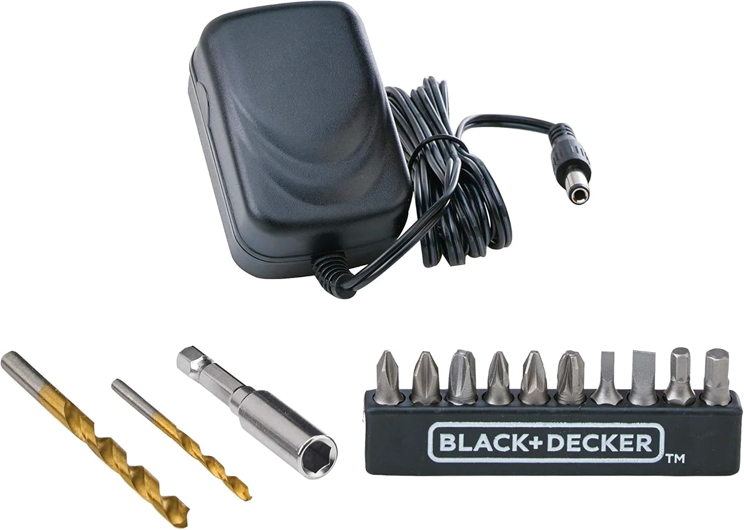 دریل پیچ گوشتی شارژی 12 ولت 1.5 آمپر 900 دور در دقیقه بلک اند دکر به همراه 13 عدد سری در جعبه ابزار مناسب برای سوراخکاری و بستن پیچ، نارنجی/مشکی، LD12SP-B5