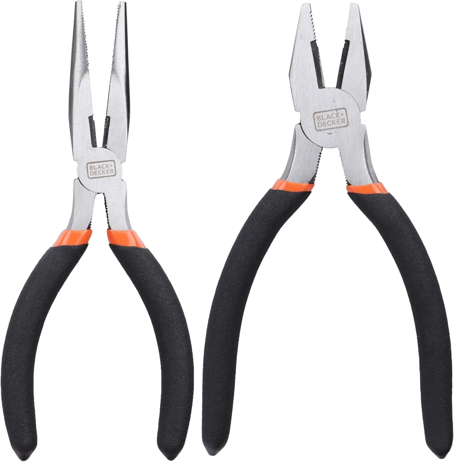 Black & Decker 126 Pieces Hand Tool Kit In Kitbox For Home Diy & Professional USe, Orange/Black - Bmt126C, 2 Years Warranty