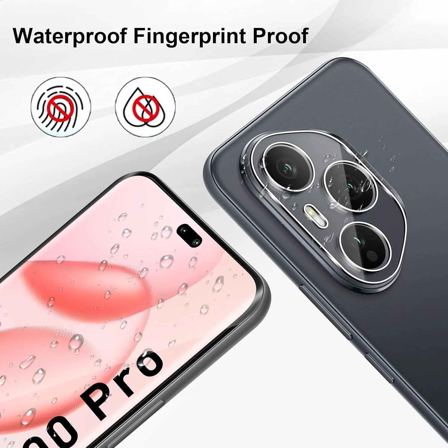 محافظ صفحه نمایش Yenwen برای گوشی Honor 400 Pro 5G، بسته 2 عددی شیشه حرارت دیده به همراه 2 محافظ دوربین، فیلم محافظ گوشی شیشه ای سخت با درجه سختی 9H و وضوح HD محافظ صفحه نمایش Yenwen برای گوشی Honor 400 Pro 5G، بسته 2 عددی شیشه حرارت دیده به همراه 2 محافظ دوربین، فیلم محافظ گوشی شیشه ای سخت با درجه سختی 9H و وضوح HD