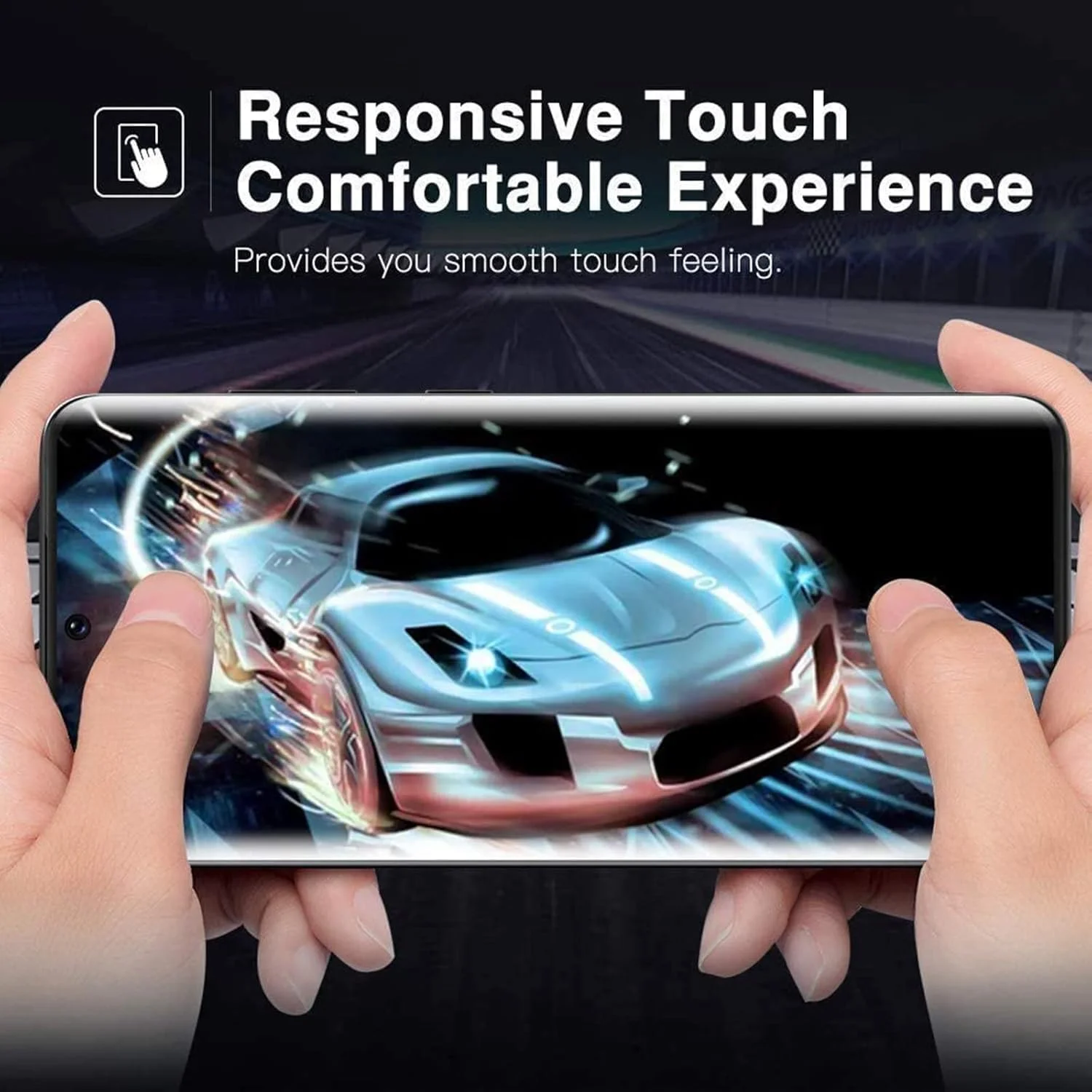 محافظ صفحه نمایش حریم خصوصی شیشه ای حرارتی QIXUZENI [بسته 2+2] سازگار با Honor Magic7 Pro + محافظ لنز دوربین [سختی 9H] [پوشش کامل] [ضد اثر انگشت]