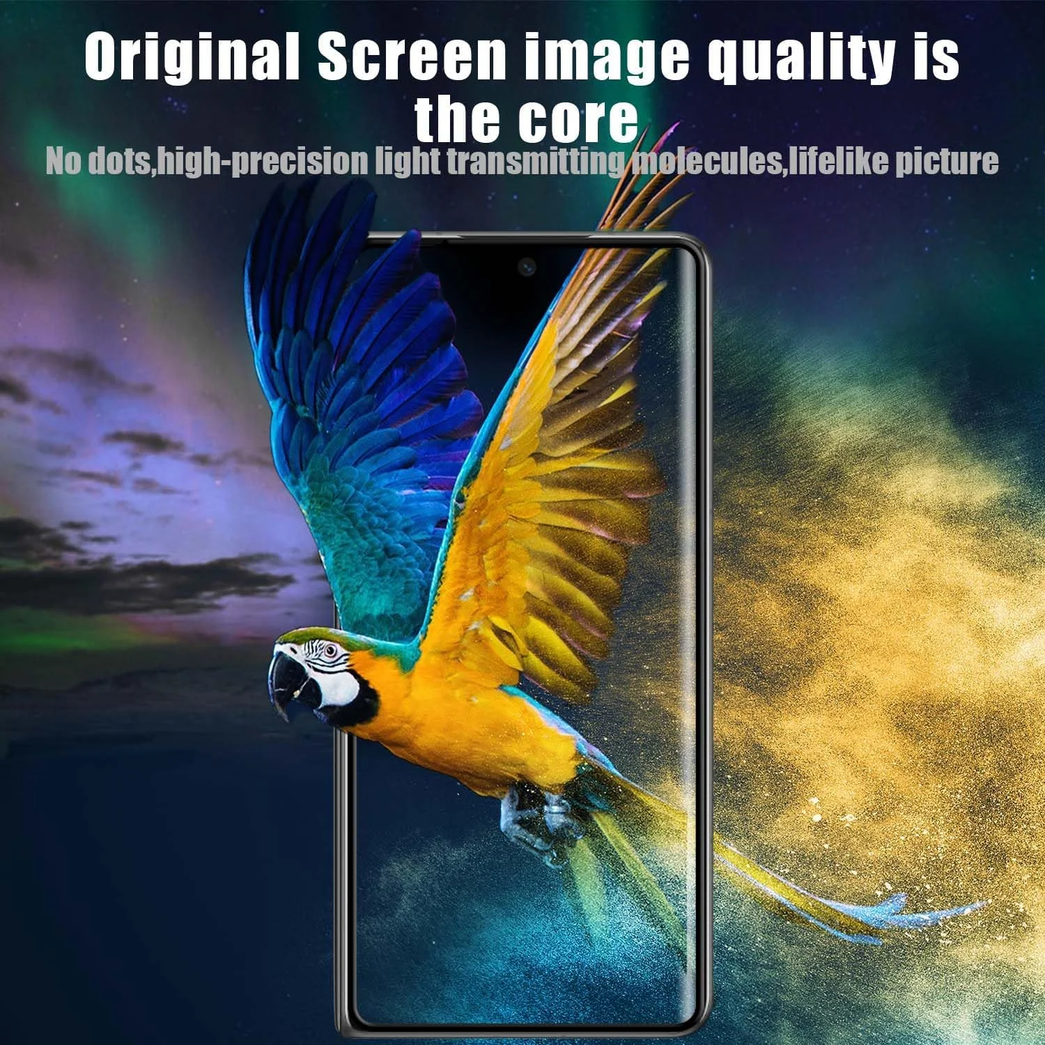 محافظ صفحه نمایش شیشه ای و محافظ لنز دوربین Holilo Honor Magic V5 [2+2 عدد]، ضد خش سختی 9H، فیلم محافظ صفحه نمایش شیشه ای بدون حباب