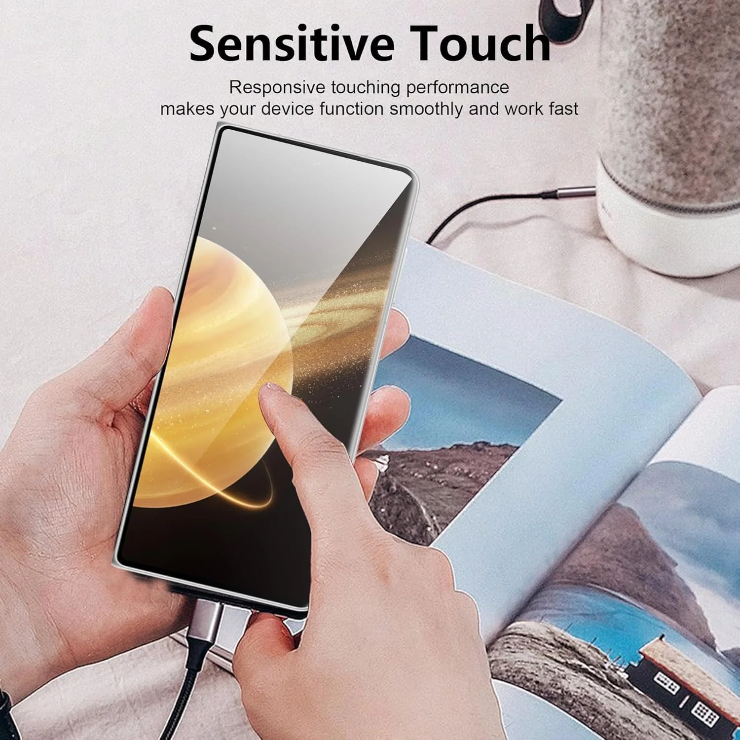 محافظ صفحه نمایش Gruattreay سازگار با Honor Magic V3 2024، شامل 2 عدد شیشه حرارت دیده با سختی 9H برای صفحه بیرونی + 2 عدد محافظ نرم TPU برای صفحه داخلی + 2 عدد محافظ ضد خش دوربین محافظ صفحه نمایش Gruattreay سازگار با Honor Magic V3 2024، شامل 2 عدد شیشه حرارت دیده با سختی 9H برای صفحه بیرونی + 2 عدد محافظ نرم TPU برای صفحه داخلی + 2 عدد محافظ ضد خش دوربین