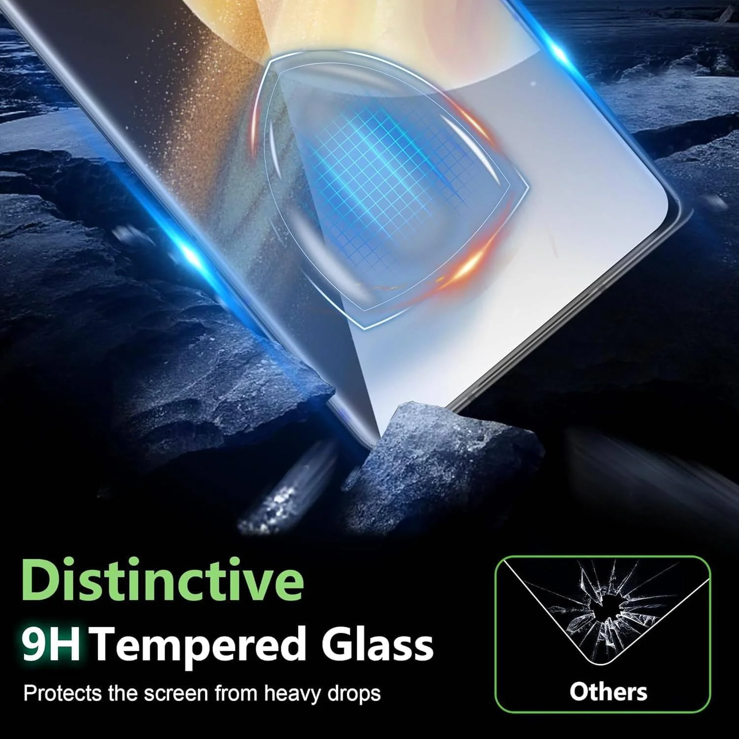 محافظ صفحه نمایش 6 عددی Vurtboly سازگار با Honor Magic V3 2024، 2 عدد شیشه حرارت دیده 9H بیرونی + 2 عدد فیلم نرم TPU داخلی + 2 عدد محافظ دوربین، ضد خش و ضد ضربه برای Honor Magic V3
