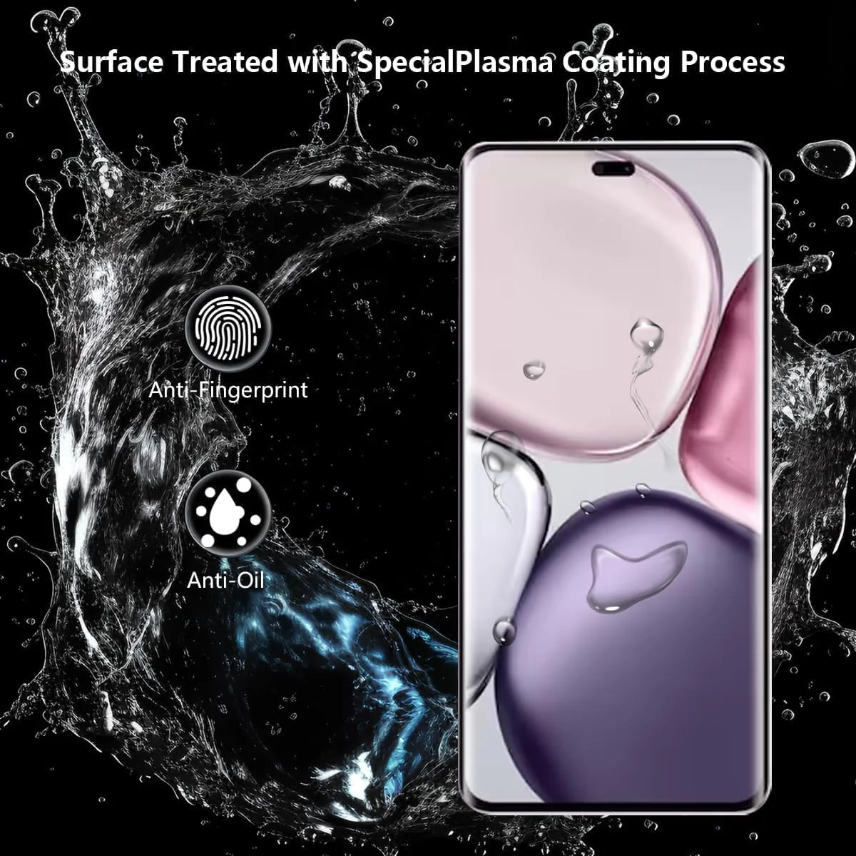 محافظ صفحه نمایش حریم خصوصی Gruattreay سازگار با Honor X9c 5G، [2 عدد] شیشه حرارت دیده، محافظ صفحه نمایش ضد خش HD با سختی 9H برای Honor X9c
