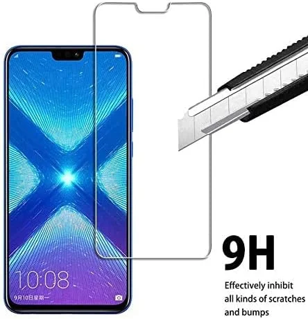محافظ صفحه نمایش شیشه ای تمپرد هوآوی برای آنر 8X محافظ صفحه نمایش شیشه ای تمپرد هوآوی برای آنر 8X