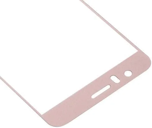 محافظ صفحه شیشه ای حرارت دیده هاویل Huawei Honor 8 با چاپ ابریشمی، ضخامت 0.26 میلی متر، سختی سطح 9H و لبه های 2.5D مقاوم در برابر انفجار - رزگلد