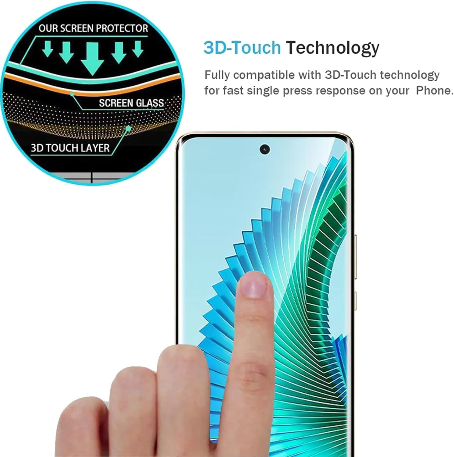محافظ صفحه نمایش شیشه ای Kejuthrv سازگار با گوشی آنر مجیک 6 لایت 5G (بسته 2 عددی) 6.78 اینچی به همراه محافظ لنز دوربین محافظ صفحه نمایش شیشه ای Kejuthrv سازگار با گوشی آنر مجیک 6 لایت 5G (بسته 2 عددی) 6.78 اینچی به همراه محافظ لنز دوربین