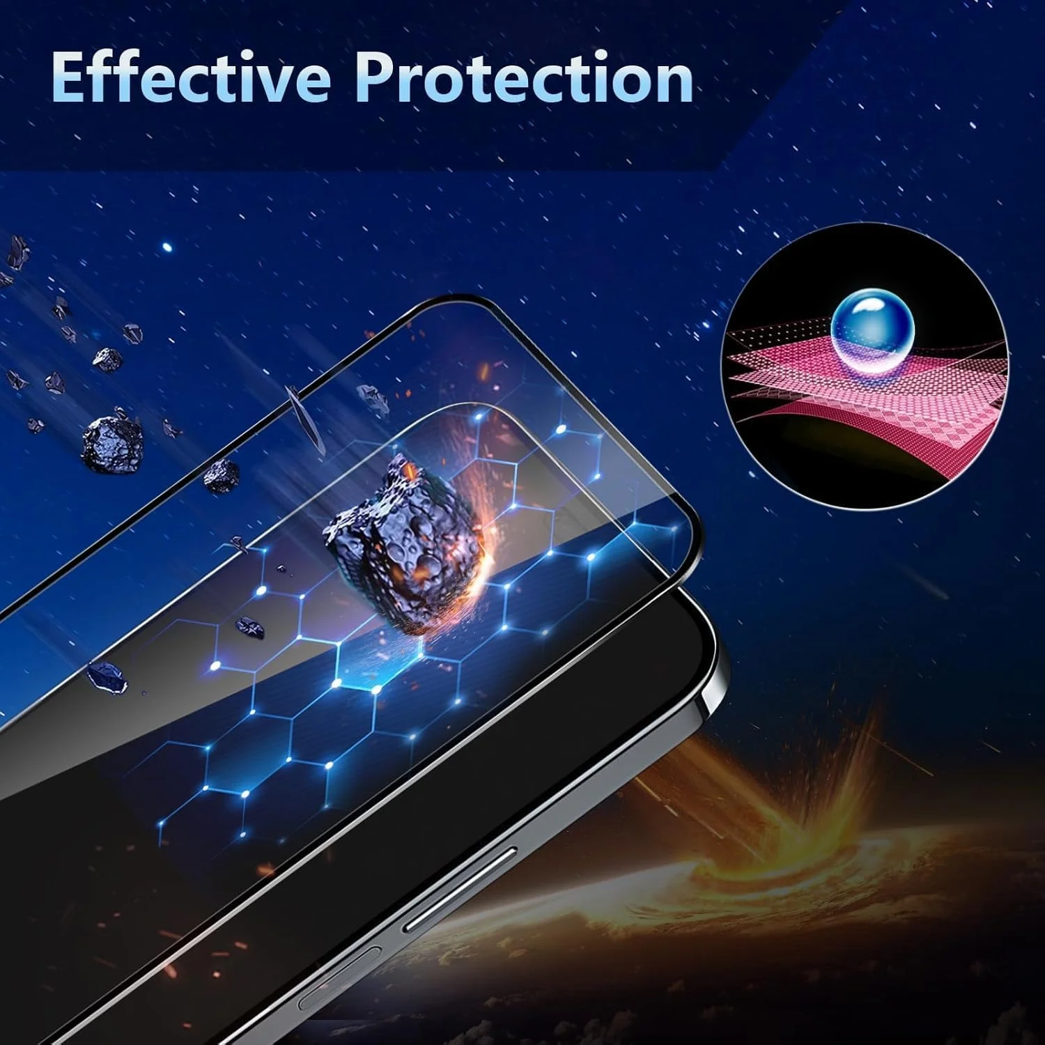 محافظ صفحه نمایش شیشه ای Kejuthrv سازگار با گوشی Honor 200 Lite 5G، بسته 2 عددی، به همراه محافظ لنز دوربین محافظ صفحه نمایش شیشه ای Kejuthrv سازگار با گوشی Honor 200 Lite 5G، بسته 2 عددی، به همراه محافظ لنز دوربین