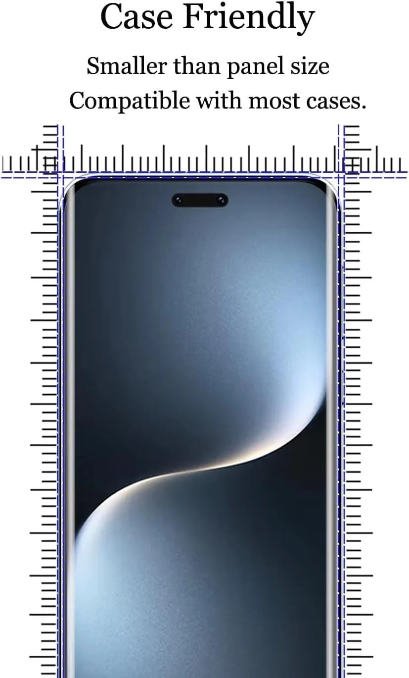 محافظ صفحه نمایش Honor Magic7 Pro، شیشه حرارت دیده Honor Magic 7 Pro [چسب کامل] [پوشش کامل] [بدون حباب] محافظ صفحه نمایش شفاف HD با واکنش دهی بالا برای Honor Magic7 pro (مشکی 5D)