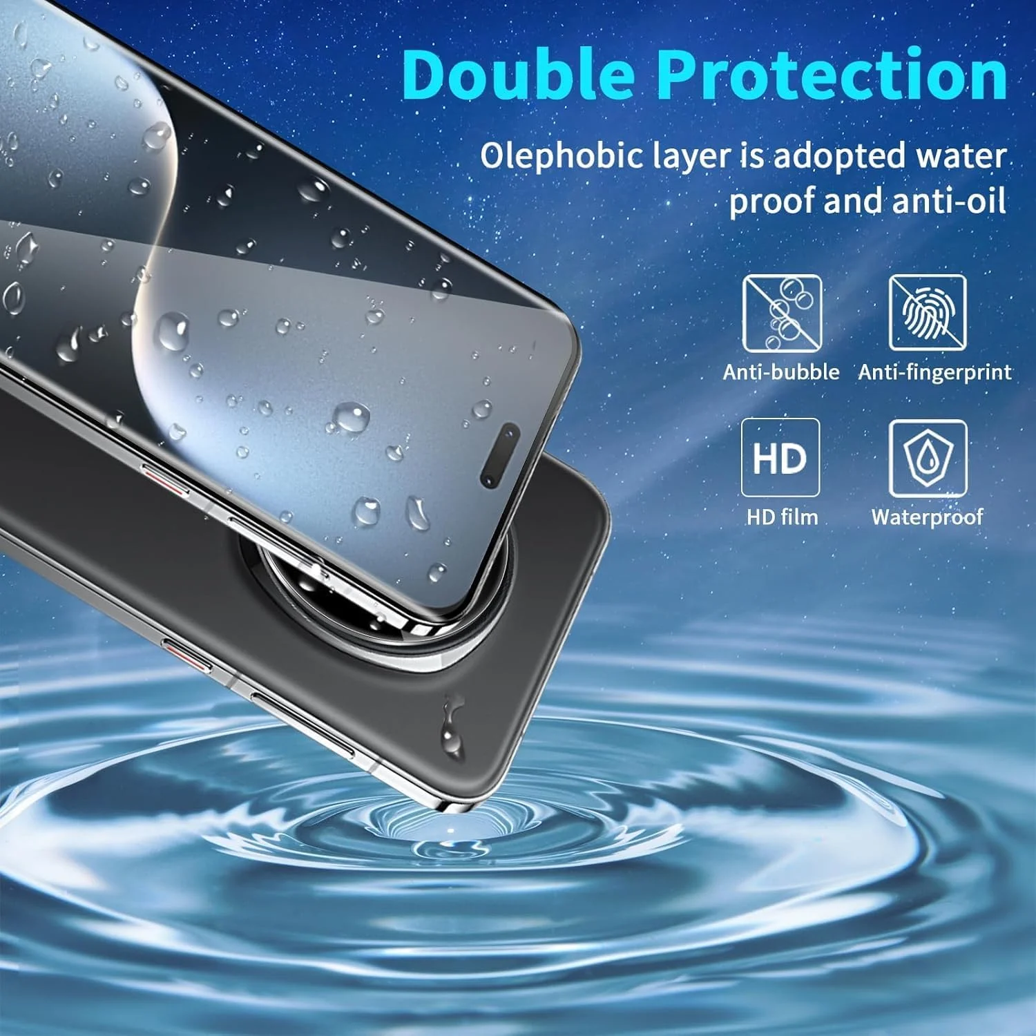 [بسته 2 عددی] محافظ صفحه نمایش شیشه ای حرارت دیده WRTBS برای گوشی آنر مجیک 7 پرو 5G، سختی 9H، وضوح بالا، پوشش کامل، ضد خش، بدون حباب و ضد اثر انگشت