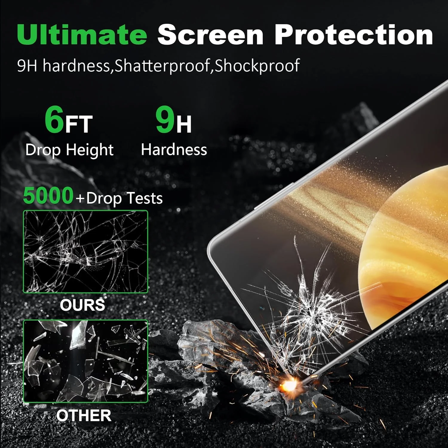 محافظ صفحه نمایش حریم خصوصی Gruattreay سازگار با Honor Magic V3 5G، [2 عدد] شیشه حرارت دیده و [2 عدد] محافظ لنز دوربین، ضد خش با سختی 9H بدون حباب
